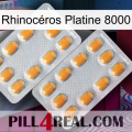 Rhinocéros Platine 8000 cialis4